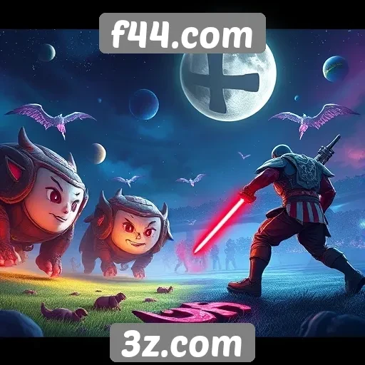 Avaliação dos gráficos nos jogos do f44.com